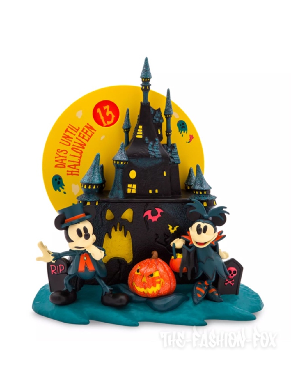 Disney Parks Halloween Countdown Calendar 2023 Mickey & Minnie Mouse Retired NEW